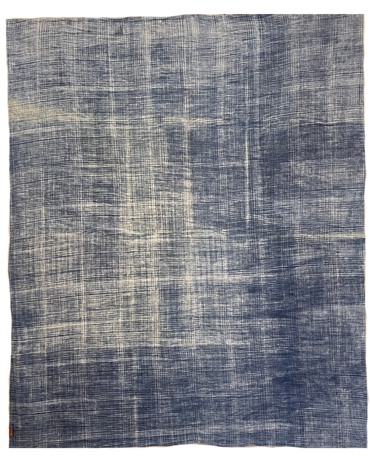 100% COTTON PATCHWORK INDIGO BLANKET