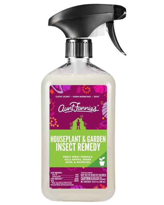 AUNT FANNIE'S HOUSEPLANT & GARDEN INSECT REMEDY SPRAY - 16.9 fl oz