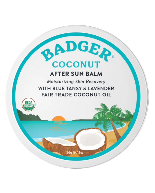 BADGER - COCONUT AFTERSUN BALM - 2oz