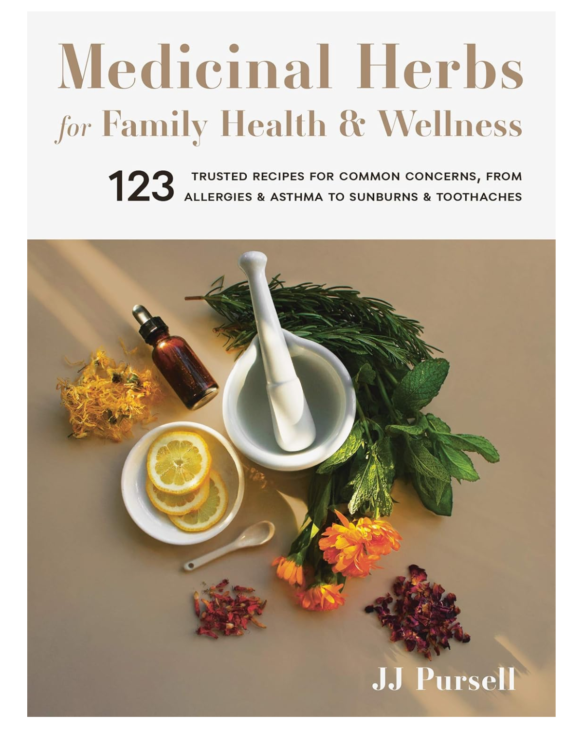 BOOK - MEDICINAL HERBS FOR FAMILY HEALTH & WELLNESS