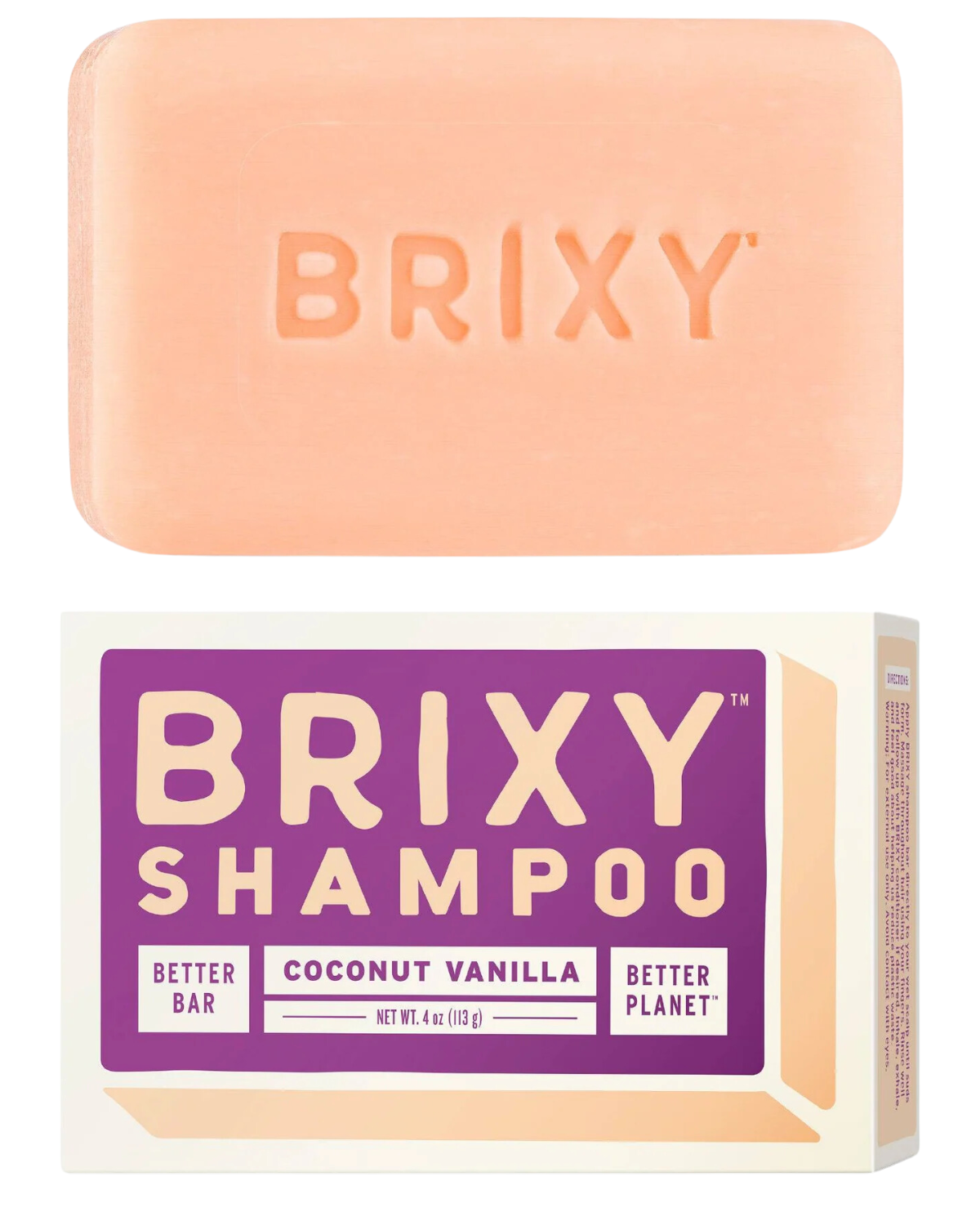 BRIXY BALANCING SHAMPOO BAR - COCONUT VANILLA