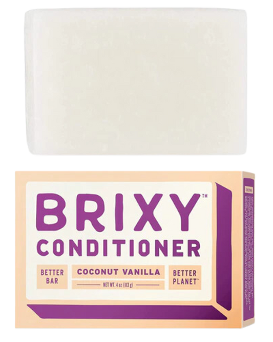 BRIXY HYDRATING CONDITIONER BAR - COCONUT VANILLA