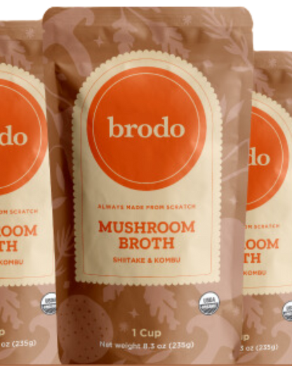 BRODO ORGANIC MUSHROOM BROTH - 1 CUP