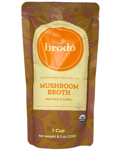 BRODO ORGANIC MUSHROOM BROTH - 1 CUP