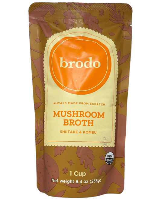 BRODO ORGANIC MUSHROOM BROTH - 1 CUP