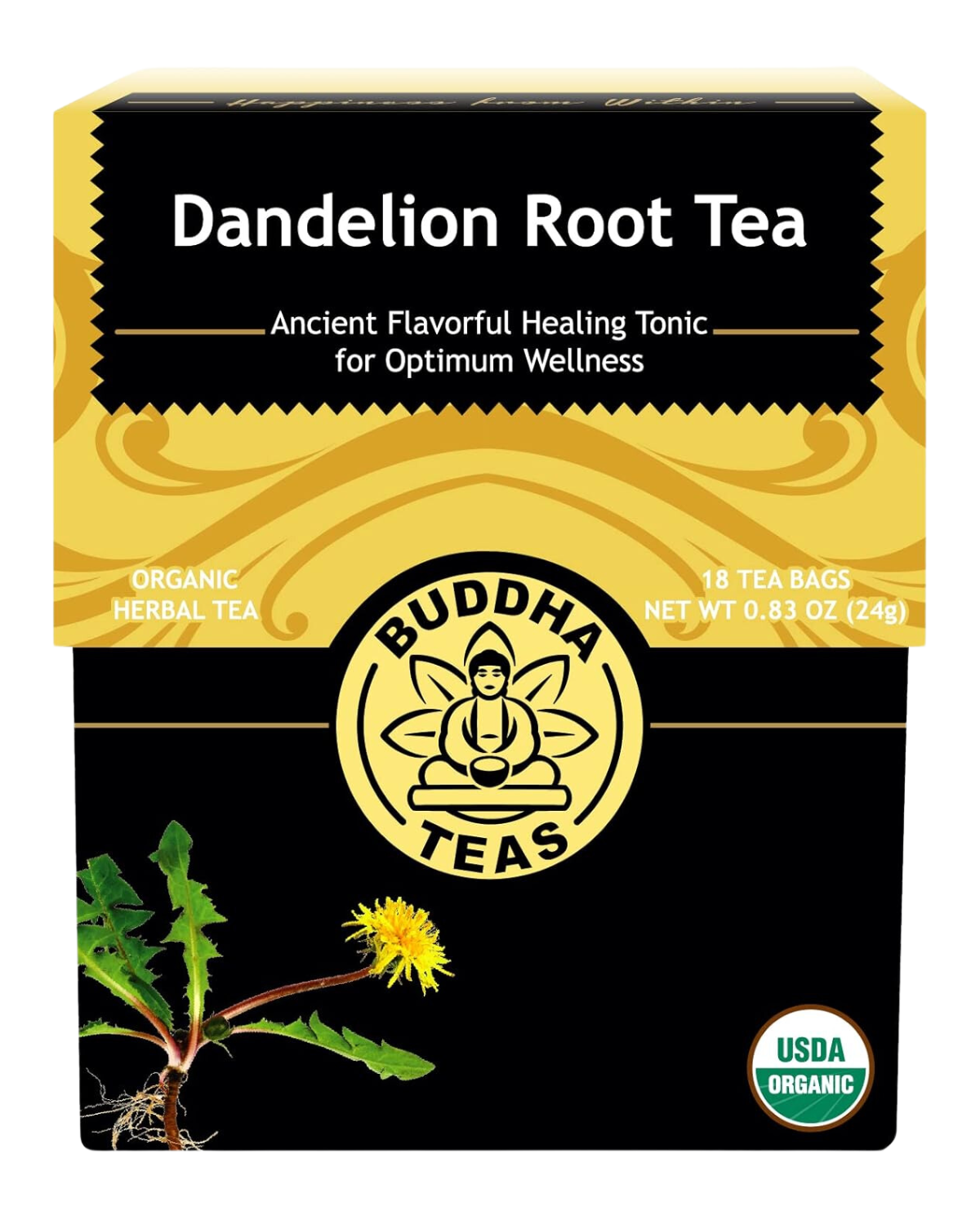 BUDDHA TEA DANDELION ROOT TEA