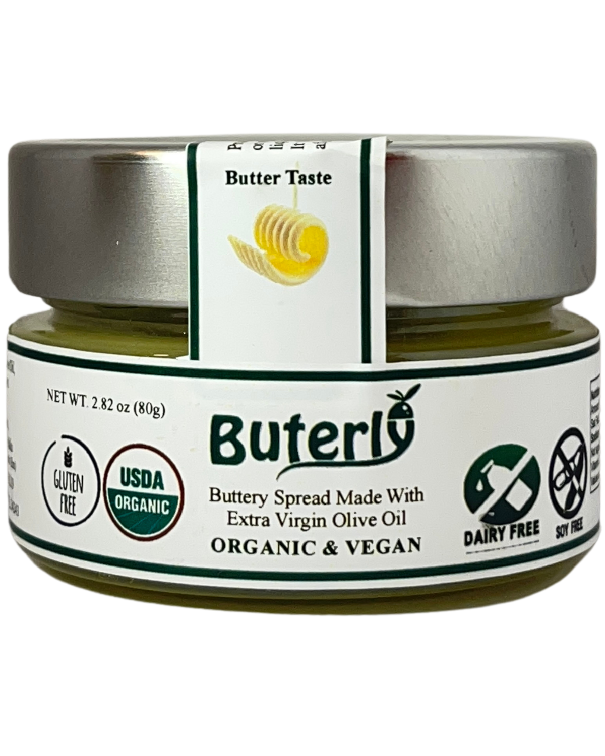 BUTERLY VEGAN & ORGANIC BUTTERY SPREAD - 2.8oz