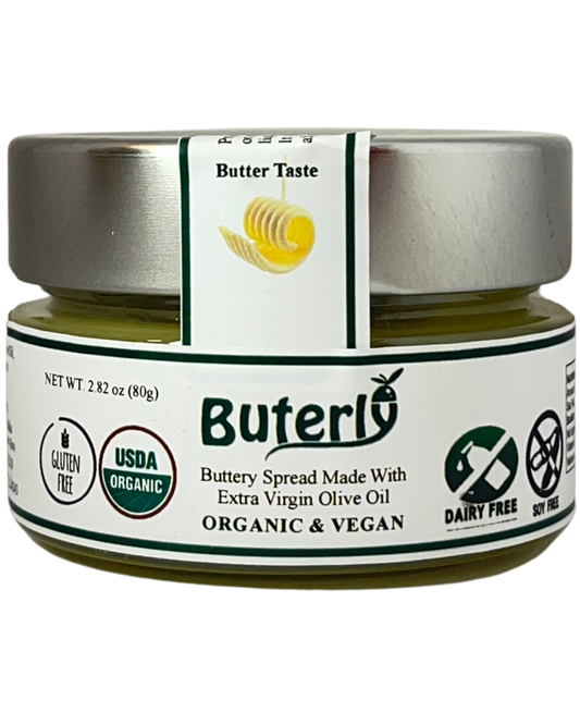 BUTERLY VEGAN & ORGANIC BUTTERY SPREAD - 2.8oz