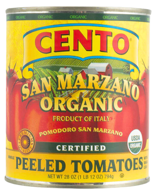 CENTO SAN MARZANO TOMATOES 28oz ORGANIC