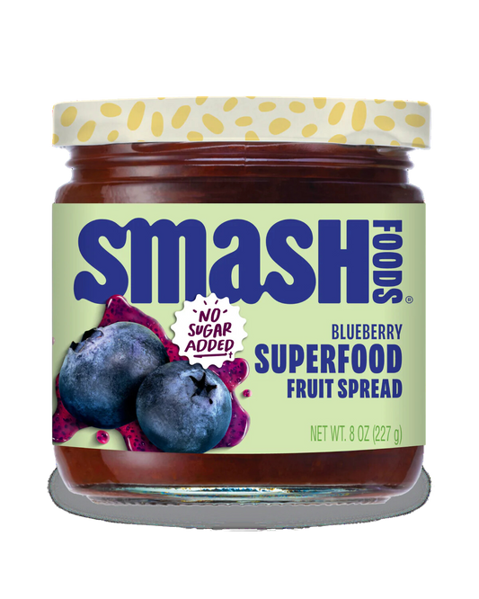 CHIA SMASH SUPERFOOD JAMS - BLUEBERRY