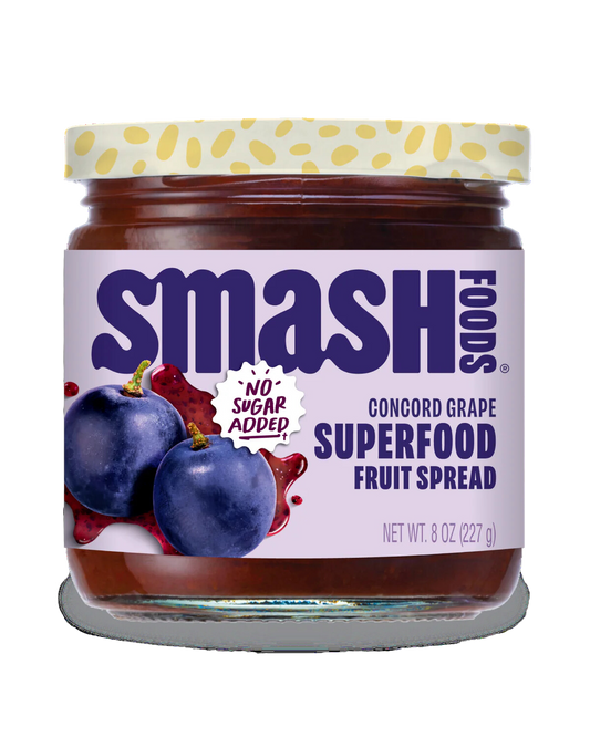 CHIA SMASH SUPERFOOD JAMS - GRAPE