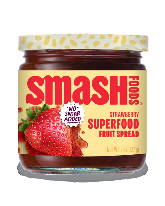 CHIA SMASH SUPERFOOD JAMS - STRAWBERRY