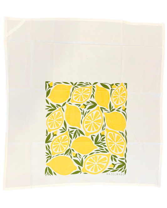 COTTON TEA TOWEL - LEMONS