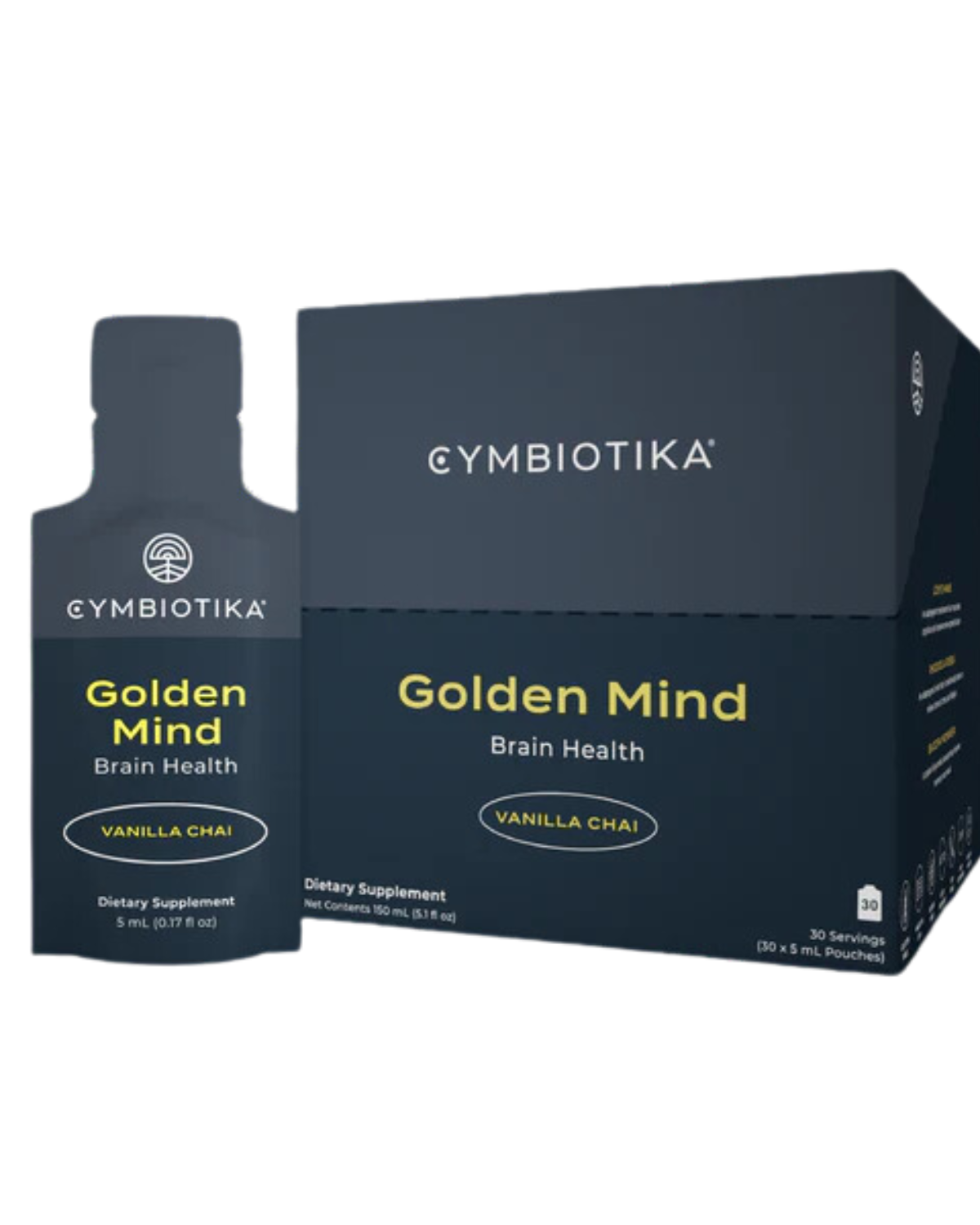 CYMBIOTIKA - GOLDEN MIND - BOX OF 30 - VANILLA CHAI