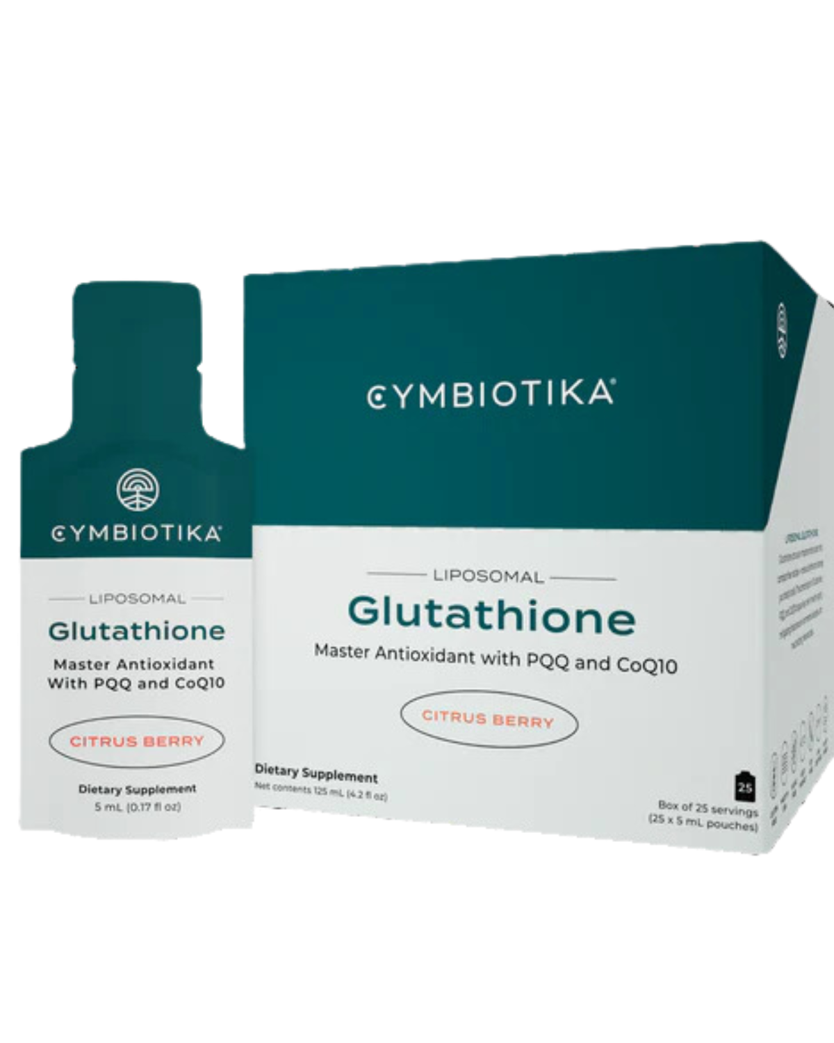 CYMBIOTIKA - LIPOSOMAL GLUTATHIONE - BOX OF 25 - CITRUS BERRY