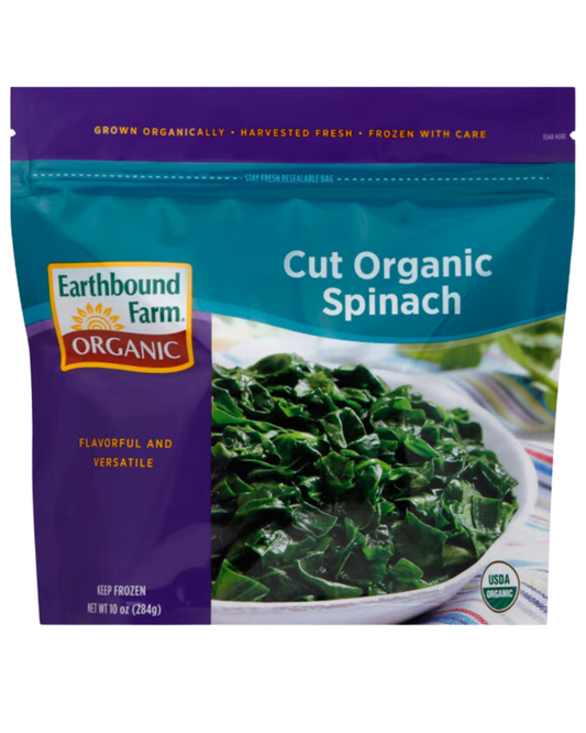 EARTHBOUND FROZEN SPINACH 10OZ