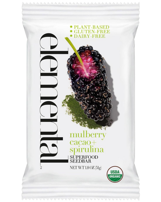 SEED NUTRITION BAR - MULBERRY CACAO & SPIRULINA