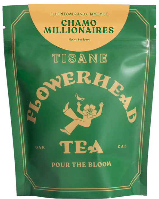 FLOWERHEAD LOOSE TEA - CHAMO MILLIONAIRES - 1oz