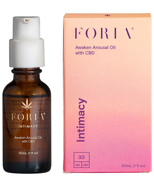 FORIA AWAKEN AROUSAL OIL WITH CBD - 30ML