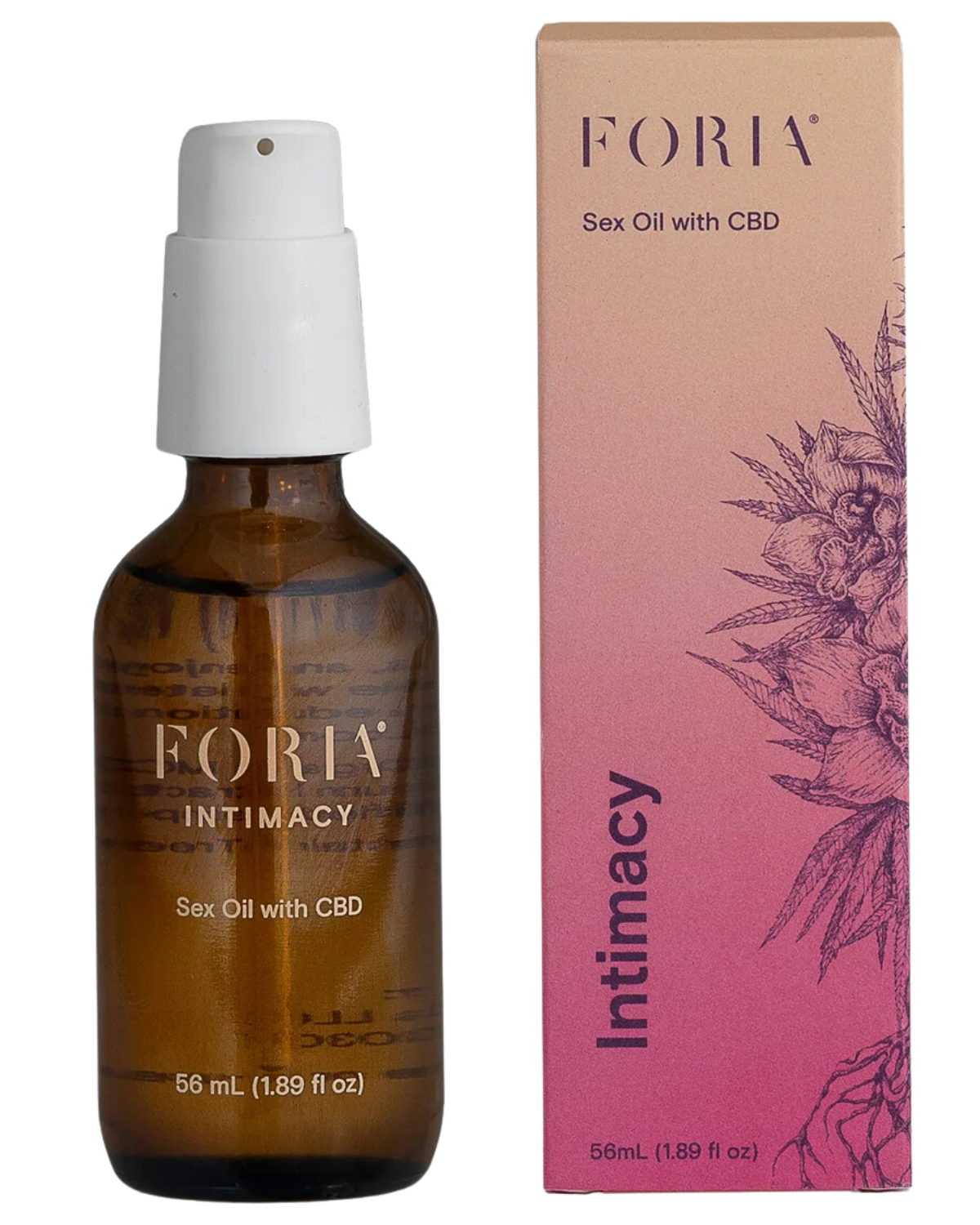 FORIA SEX OIL WITH CBD - INTIMACY - 112ML