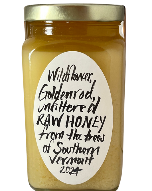 FOSTER FARMS WILDFLOWER GOLDENROD HONEY - 12oz