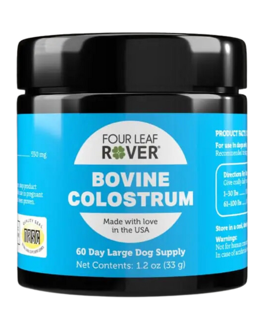 FOUR LEAF ROVER BOVINE COLOSTRUM FOR DOGS - 1.2 fl oz