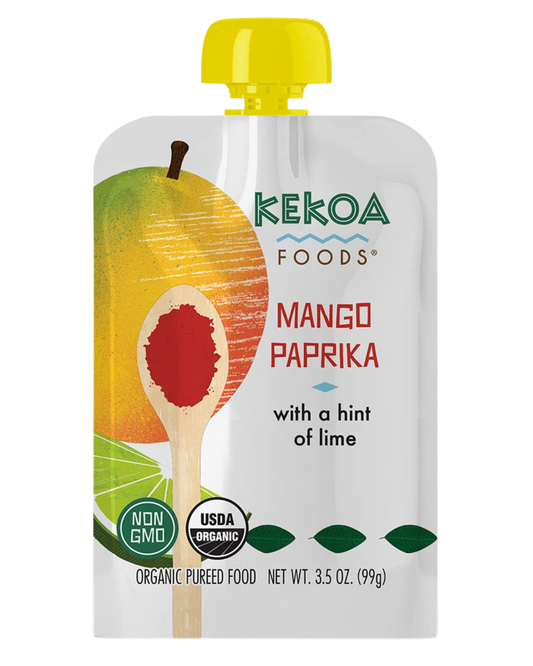 KEKOA FOODS MANGO PAPRIKA SQUEEZE POUCH