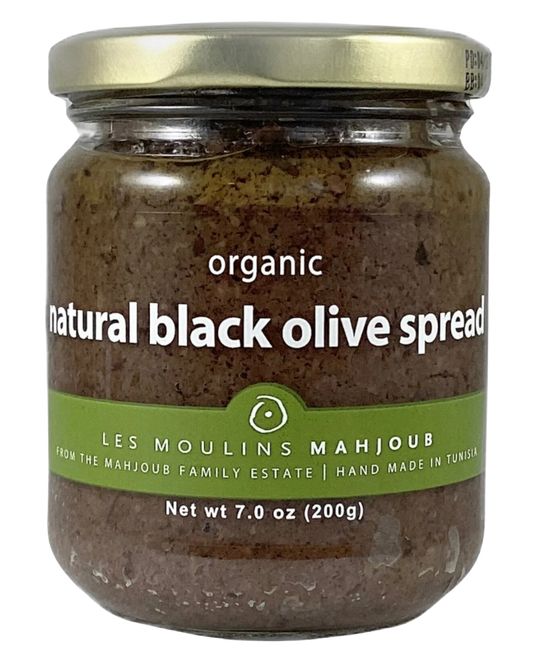 LES MOULINS MAHJOUB NATURAL BLACK OLIVE SPREAD