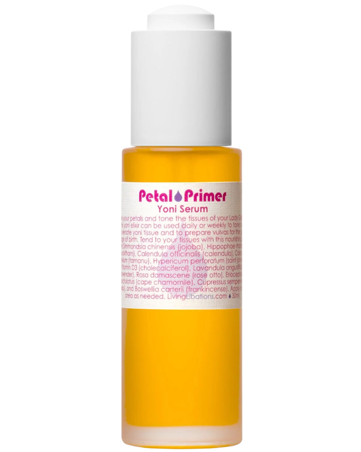 LIVING LIBATIONS - PETAL PRIMER YONI SERUM - 30mL