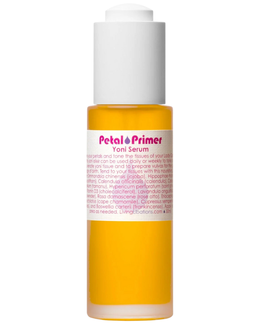 LIVING LIBATIONS - PETAL PRIMER YONI SERUM - 30mL