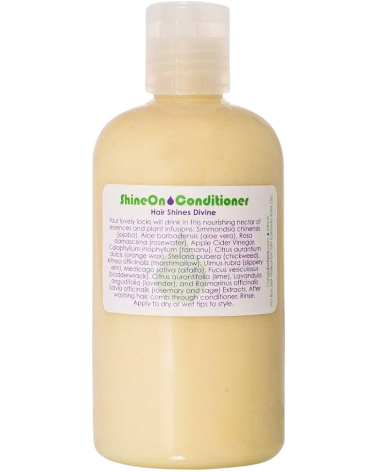 LIVING LIBATIONS SHINE ON HAIR CONDITIONER - 240ml