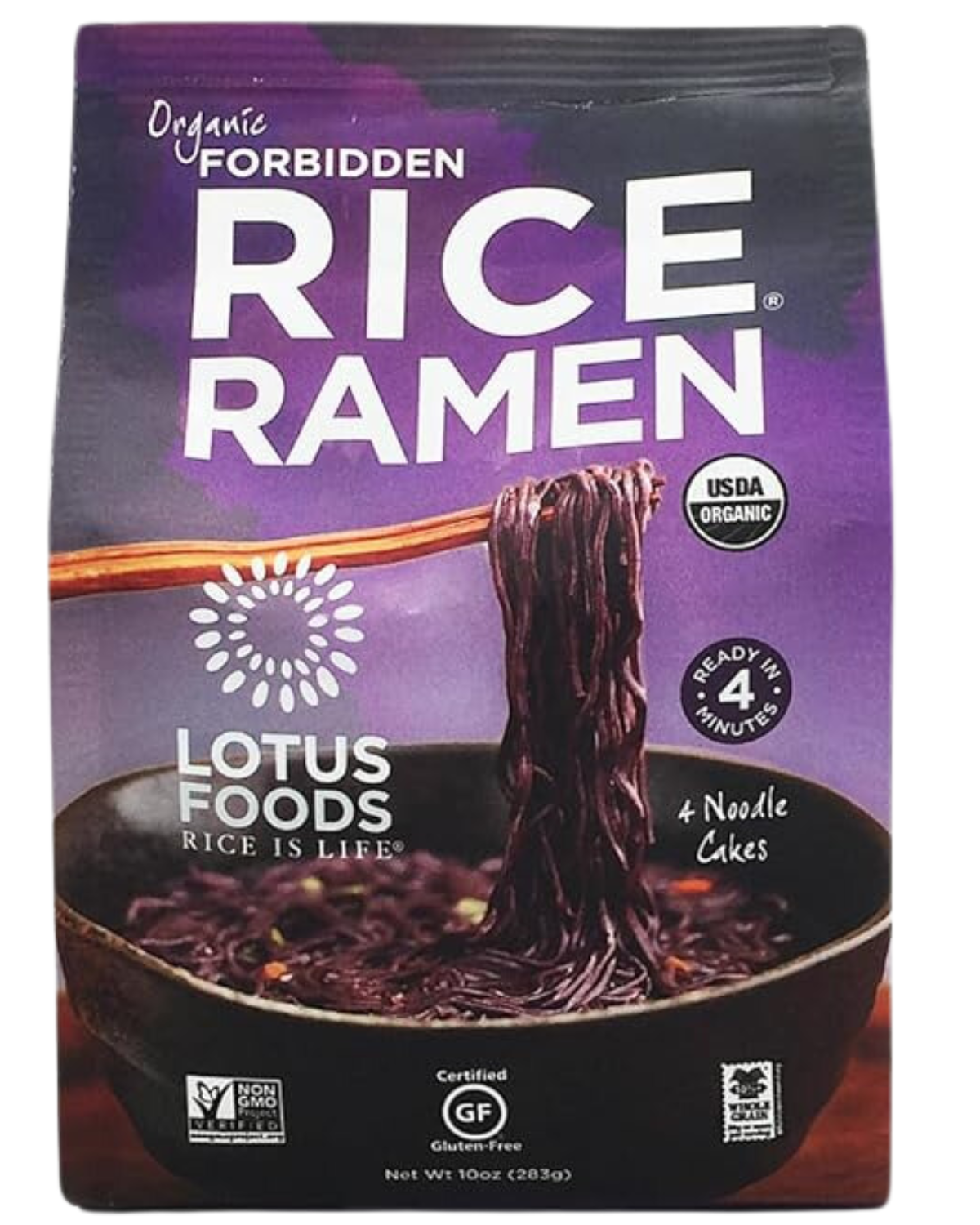 LOTUS FOODS ORGANIC FORBIDDEN RICE RAMEN - INDIVIDUAL