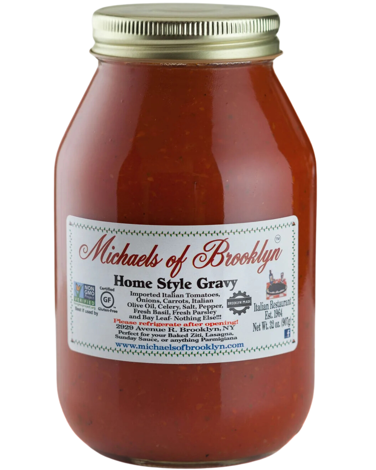 MICHAELS' OF BROOKLYN HOME STYLE GRAVY - 32oz