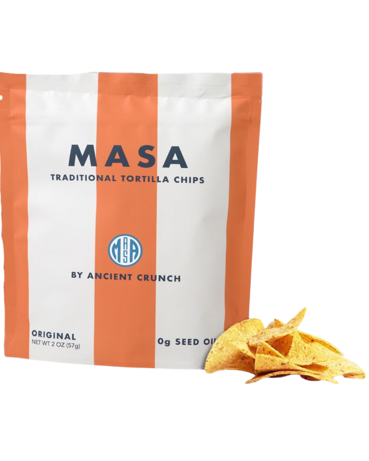 MASA TRADITIONAL TORTILLA CHIPS - 5oz