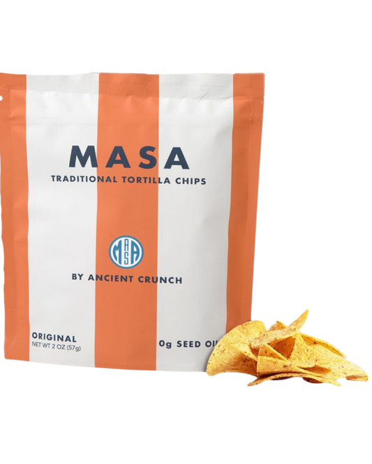 MASA TRADITIONAL TORTILLA CHIPS - 5oz