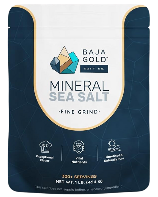 MINERAL SEA SALT - BAJA GOLD