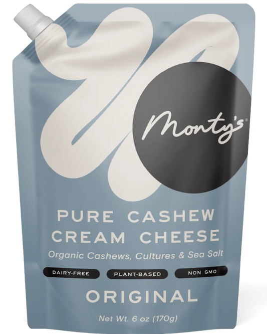 MONTY'S PURE CASHEW CREAM CHEESE