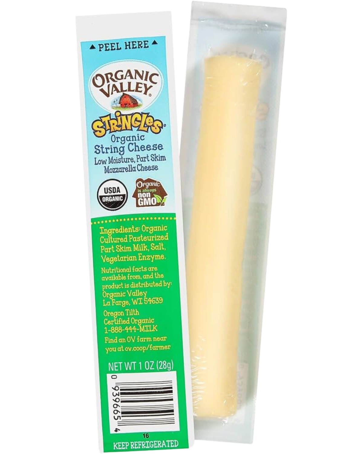 ORGANIC VALLEY STRINGLES STRING CHEESE