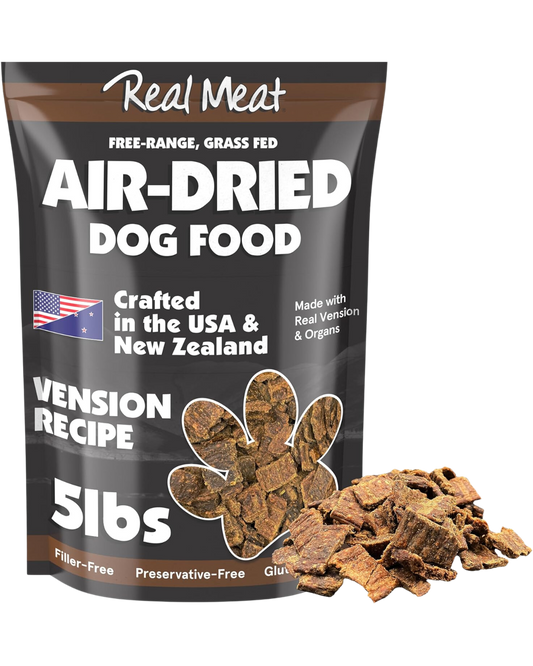 REAL MEAT PET - VENISON DOG FOOD - 5LB