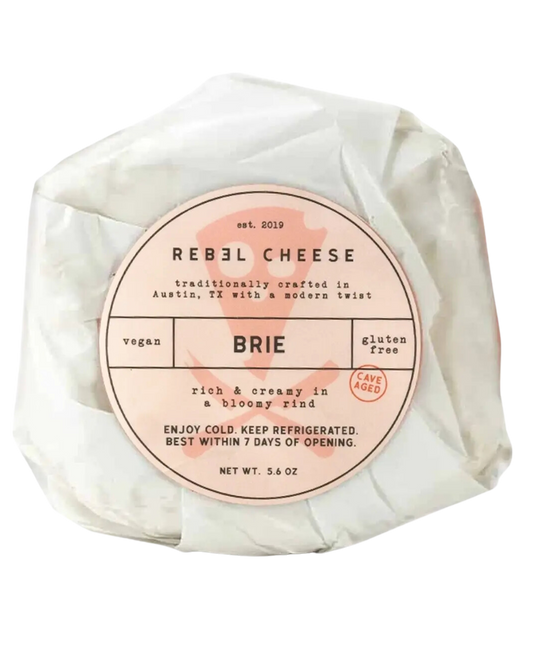 REBEL CHEESE PLANT BASED CAVE-AGED BRIE - 5.6oz