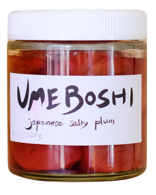 UMEBOSHI JAPANESE SALTY PLUM - 4.5oz