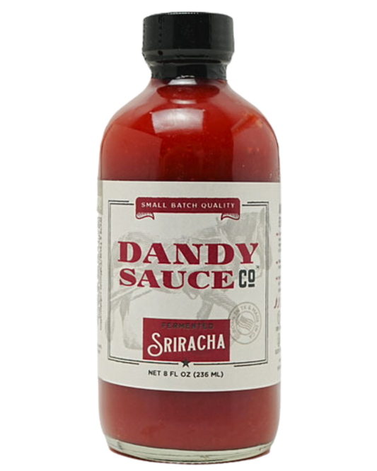 WISE GOAT ORGANICS DANDY SAUCE CO SRIRACHA - 8 fl oz