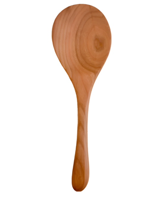 WOODEN RICE PADDLE SPOON