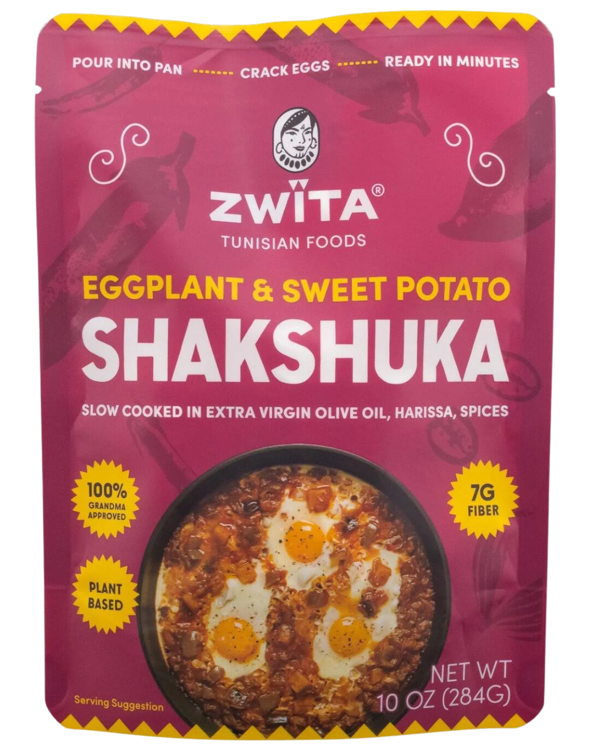 ZWITA SHAKSHUKA - EGGPLANT & SWEET POTATO - 10oz