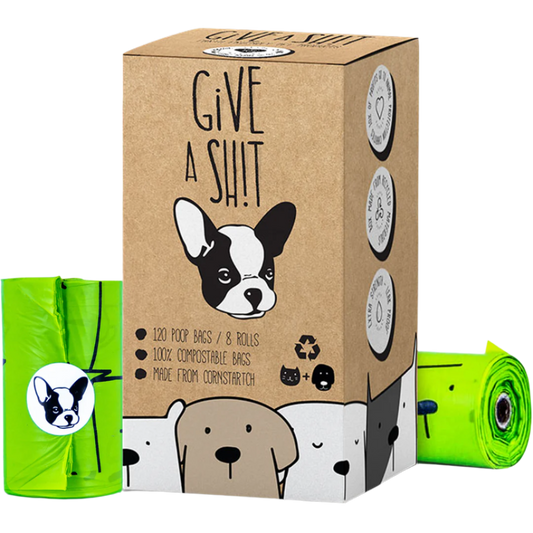 GIVE A SH!T COMPOSTABLE DOG POOP BAGS - 120 Bags